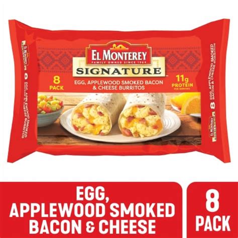 El Monterey Signature Egg Applewood Smoked Bacon And Cheese Frozen