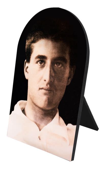 Bl Pier Giorgio Frassati Portrait Vertical Desk Plaque Catholic To The Max Online Catholic