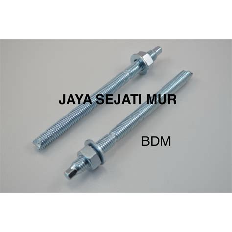 Jual Chemical Anchor M16 Stud Bolt Chemset Chemstud Shopee