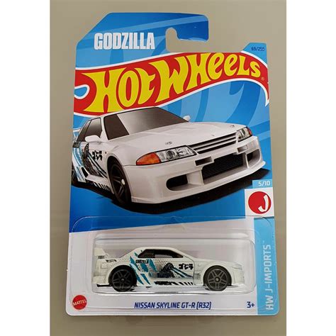 Hot Wheels Nissan Skyline GT R R GODZILLA Shopee Brasil
