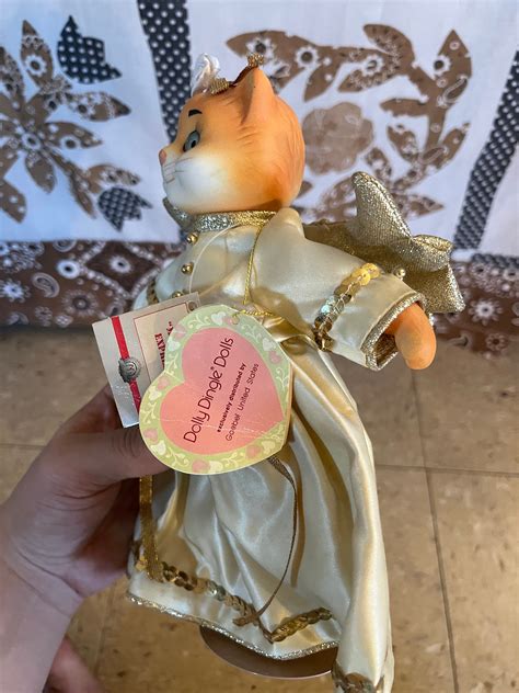 Vintage Angel Cat Doll Dolly Dingle Dolls Bette Ball Cat Etsy