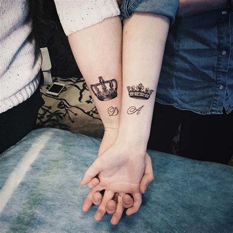 51 King And Queen Tattoos For Couples Page 2 Of 5 StayGlam