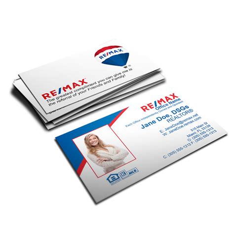 Upload Design Remax Business Cards Unisource Print Inc