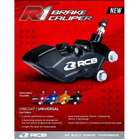 Rcb R Universal Pot Caliper No Step Bracket Shopee Philippines