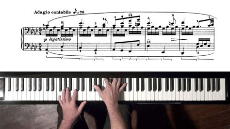 Beethoven Pathétique Sonata Tutorial 2nd Movement P Barton Feurich Piano Youtube