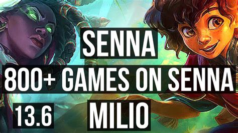 Senna And Draven Vs Milio And Zeri Sup 800 Games 1 3m Mastery 9 4 14 Kr Master 13 6 Youtube