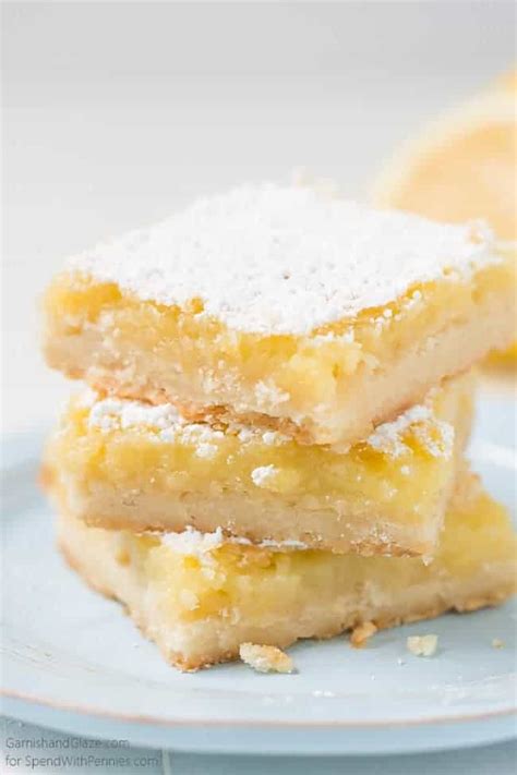 Easy Lemon Bars - Spend With Pennies