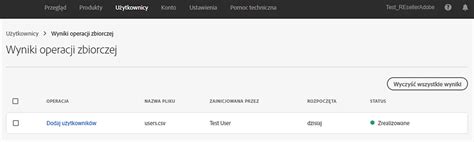 Zarządzanie Wieloma Użytkownikami Zbiorcze Przesyłanie Danych W Pliku Csv
