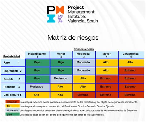 Matriz De Riesgos Pmbok Ejemplo