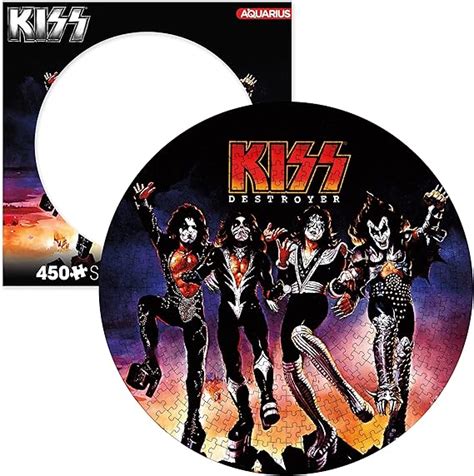 Aquarius Kiss Destroyer Record Disc Puzzle 450 Piece