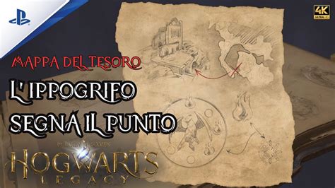 L Ippogrifo Segna Il Punto Hogwarts Legacy Mappa Del Tesoro Youtube