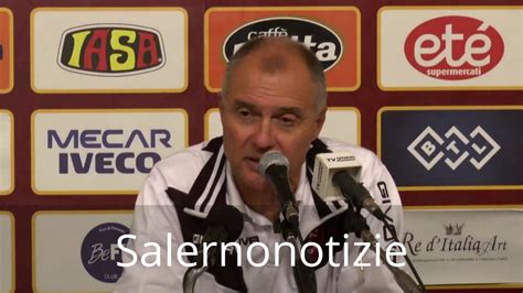 Playout Salernitana Lanciano 1 0 Intervista Post Gara A Menichini