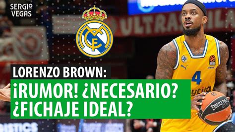 Lorenzo Brown Es El Base Ideal Para Real Madrid Baloncesto Deben