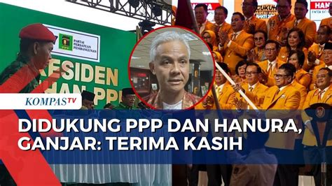 Didukung Ppp Dan Hanura Ganjar Pranowo Terima Kasih Kami Merasa