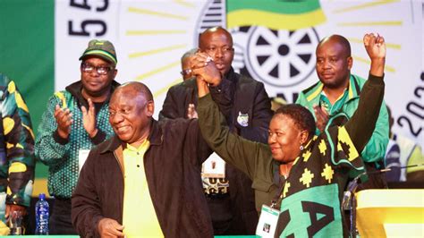 South Africa S Scandal Hit Ramaphosa Re Elected As Anc