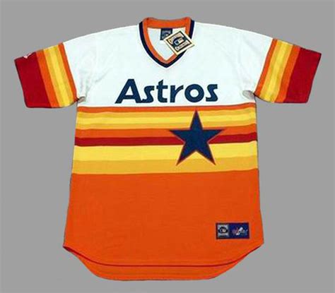 Alex Bregman Houston Astros 1980s Home Majestic Throwback Baseball