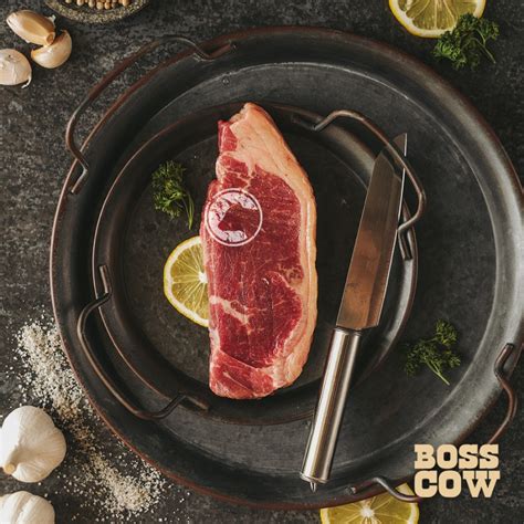 Jual Sirloin Wagyu AUS MB 3 Australian Wagyu Striploin Beef Marbling