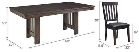 Bremerton 5 Pc Rectangular Dining Set With Butterfly Leaf Raymour And Flanigan