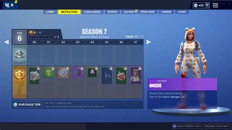 All Fortnite Season 7 Battle Pass Skins Cosmetics And Items Fortnite