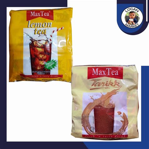 Jual Max Tea Maxtea Teh Tarik Lemon Tea Bag Pack Isi 30 Sachet Shopee