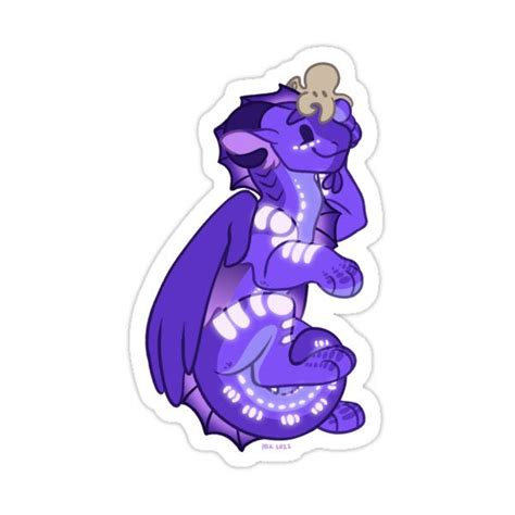 Indigo And Blob Wof Wings Of Fire Sticker For Sale By Studio