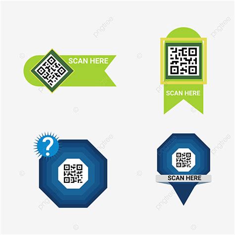 Qr 코드 Wechat 공개 번호 크리에이티브 스캔 템플릿 Png Qr 코드 단순한 스캔 코드 Png 일러스트 및 벡터