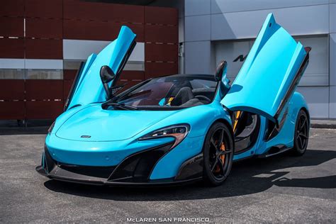 Fistral Blue Mclaren Lt Spider Is The Most Stunning Thing You Ll See