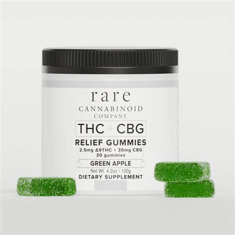 THC CBG Gummies Rare Cannabinoid Company