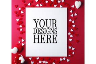 Valentine Backgrounds Card Free Mockups Graphic By Shamiul Creative