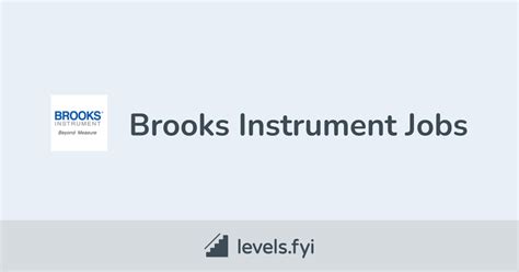 Brooks Instrument Jobs Levelsfyi