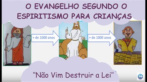 EVANGELHO SEGUNDO O ESPIRITISMO PARA CRIANÇAS AULA 4 YouTube