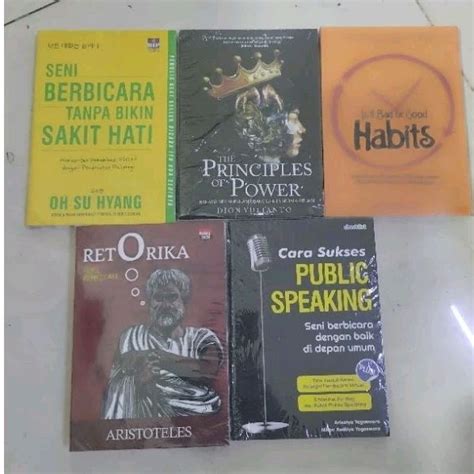 Jual Paket Buku Motivasi Seni Berbicara Tanpa Bikin Sakit Hati The