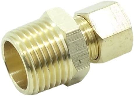 Cdqbwkjgfj Pcs Brass Tube Fitting Tube Od Compression X Npt