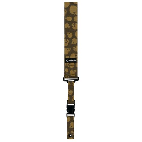 Disc Dimarzio Cliplock Quick Release Guitar Strap Cordura Camo