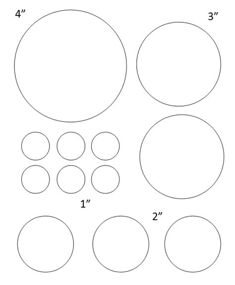 Free Printable Circle Templates Large Medium And Small Stencils