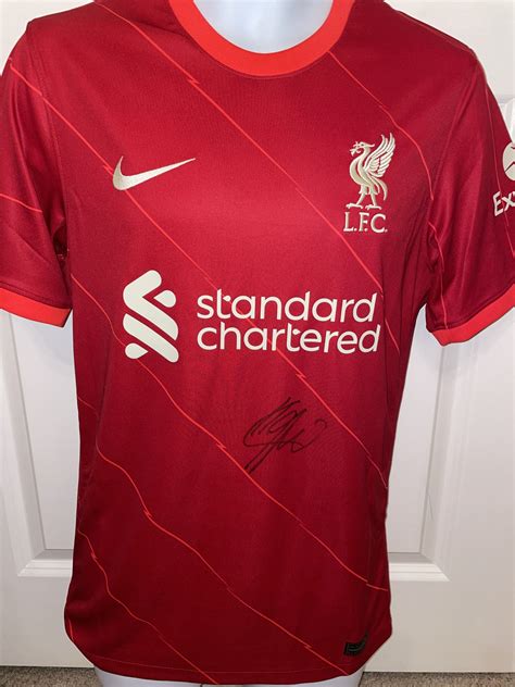 Signed Jurgen Klopp Liverpool 21 22 Shirt Its Signed Memorabilia