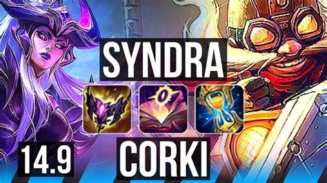 Syndra Vs Corki Mid Solo Kills Godlike Rank Syndra