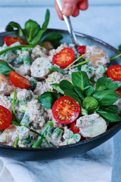 Aardappel Salade Met Tonijn En Boontjes Jaimy S Kitchen