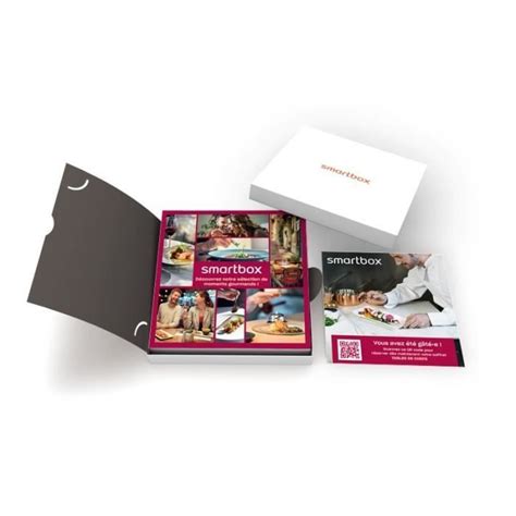 Coffret Cadeau Smartbox Tables De Chefs Menu De Chef Pour