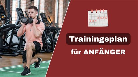 Trainingsplan für ANFÄNGER im Fitnessstudio Ganzkörper I ABNEHMEN und