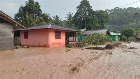 Data Sementara 50 Rumah Ikut Terdampak Banjir Bandang Di Mawali Pulau