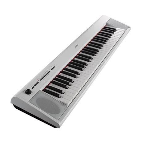 Yamaha Np White Keys Piaggero Keyboard With Stand Hobbies Toys