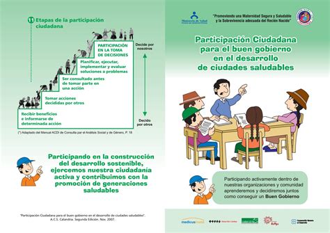 Participación ciudadana para el buen gobierno en el desarrollo de