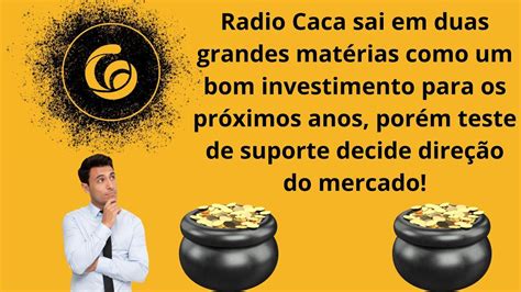 Radio Caca RACA o grande momento será que ela vai segurar no seu