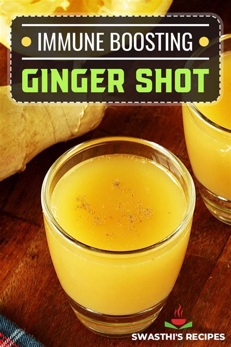 Ginger Shots Recipe Swasthis Recipes Recipe Ginger Shot Recipe