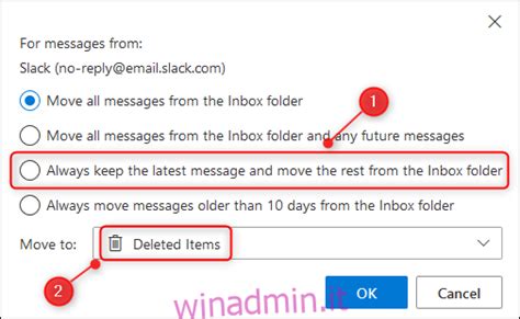 Come Utilizzare Lo Strumento Di Pulizia Delle Conversazioni In Outlook