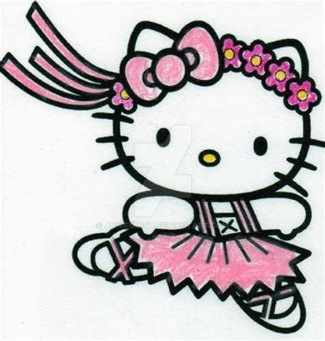 Hello Kitty Ballerina By Anniesmith On Deviantart