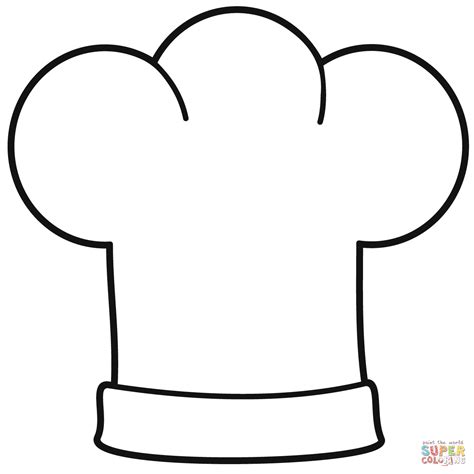 Cut Out Chef Hat Template Printable Free Printable