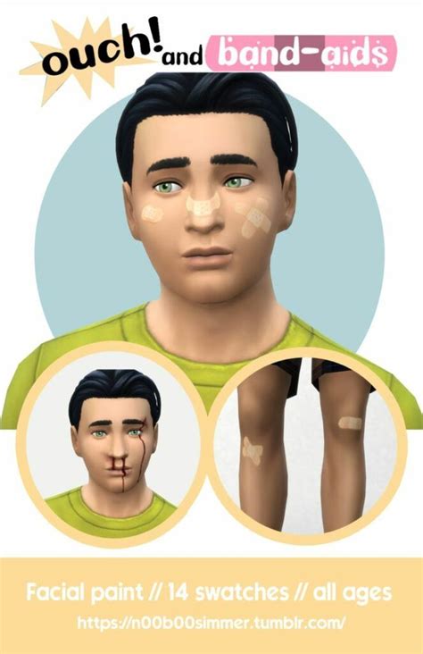 Sims Scars Cc Body Acne And More Scar Mods Facial Scars