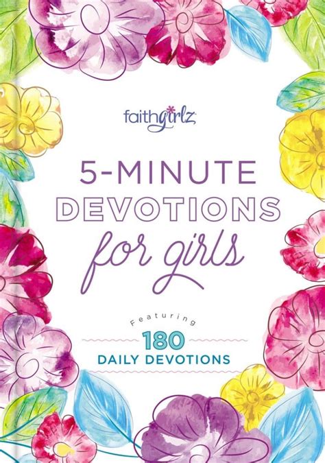 Book 5 Minute Girl Devotions Be Made